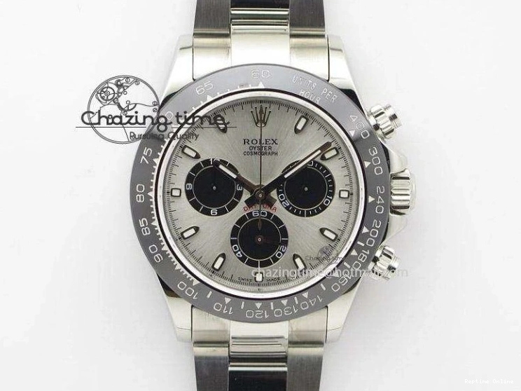 0515 Functional Daytona All Black PVD TWF Best Edition Rainbow Diamonds Bezel Black Dial on PVD Bracelet A 2449